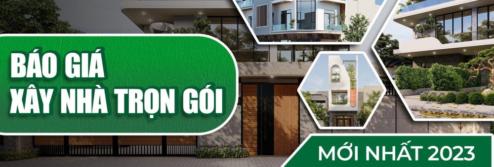 Dịch vụ xây nhà phố trọn gói tại TPHCM của Nhà xanh Sài Gòn