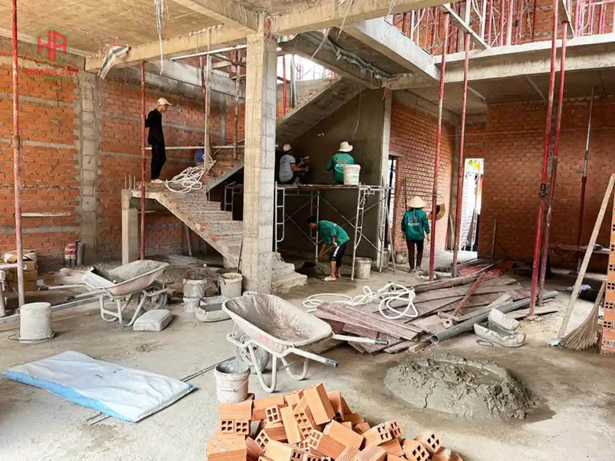 Thi công nhà phố trọn gói theo tiêu chuẩn kỹ thuật