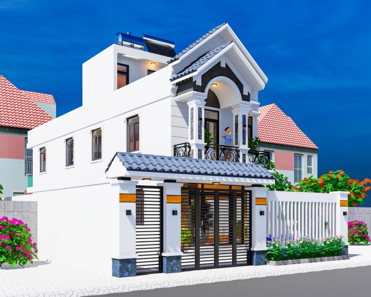 Mẫu thiết kế nhà 2 tầng đồng nai