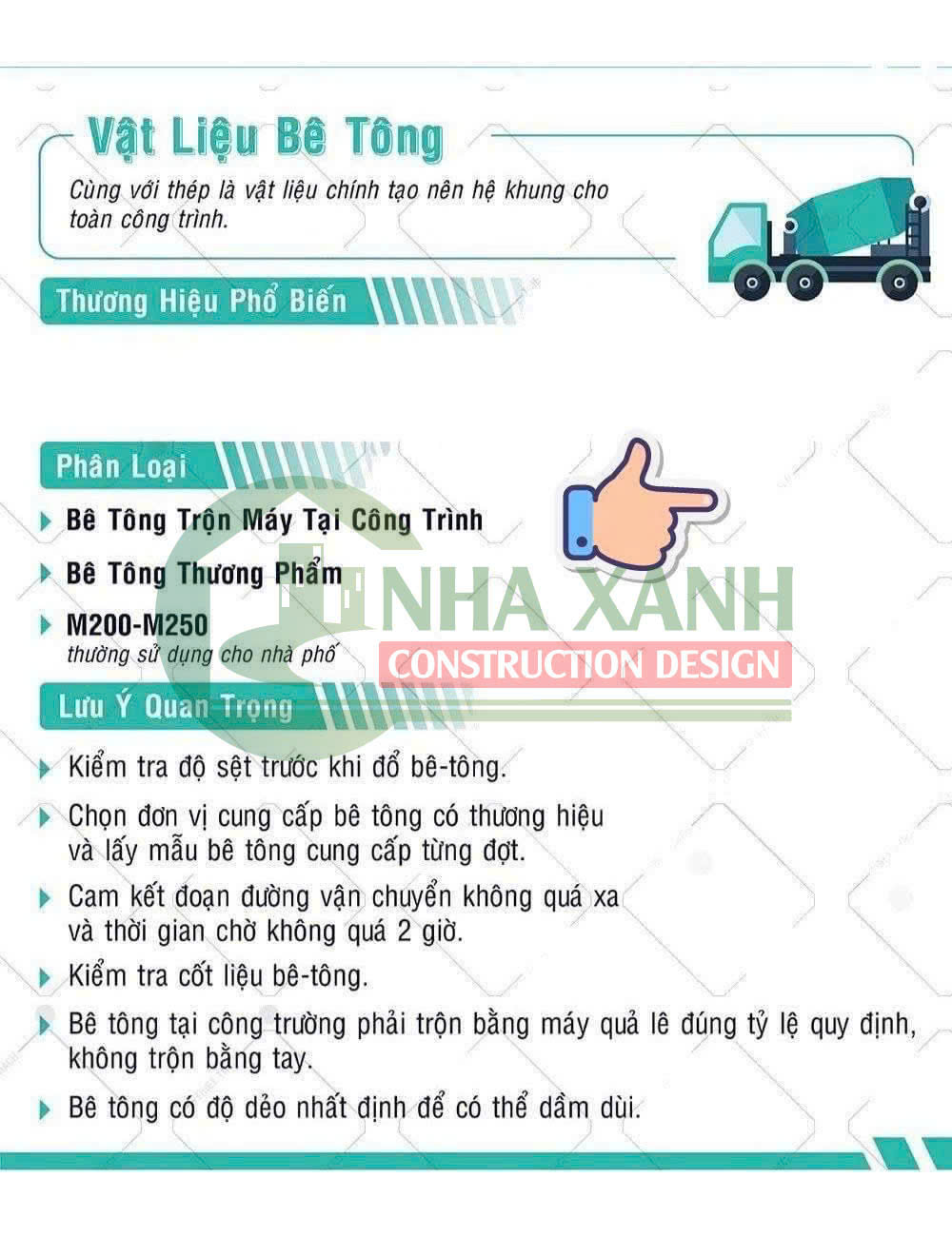 Báo giá thi công phần thô năm 2025 mới nhất của Kiến Trúc Nhà Xanh