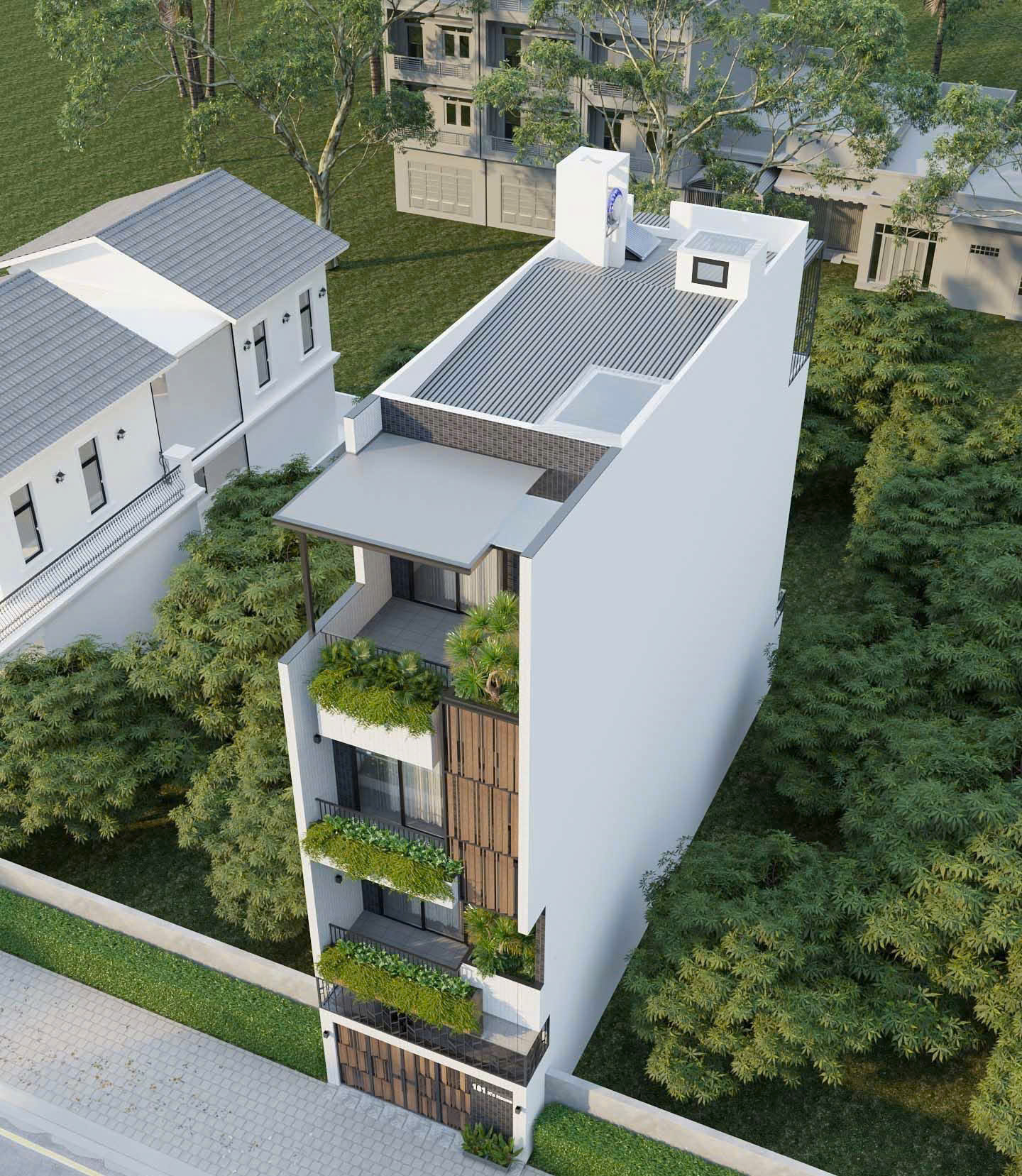 Thiết kế nhà cấp 4 trọn gói có sân vườn tại TP.HCM