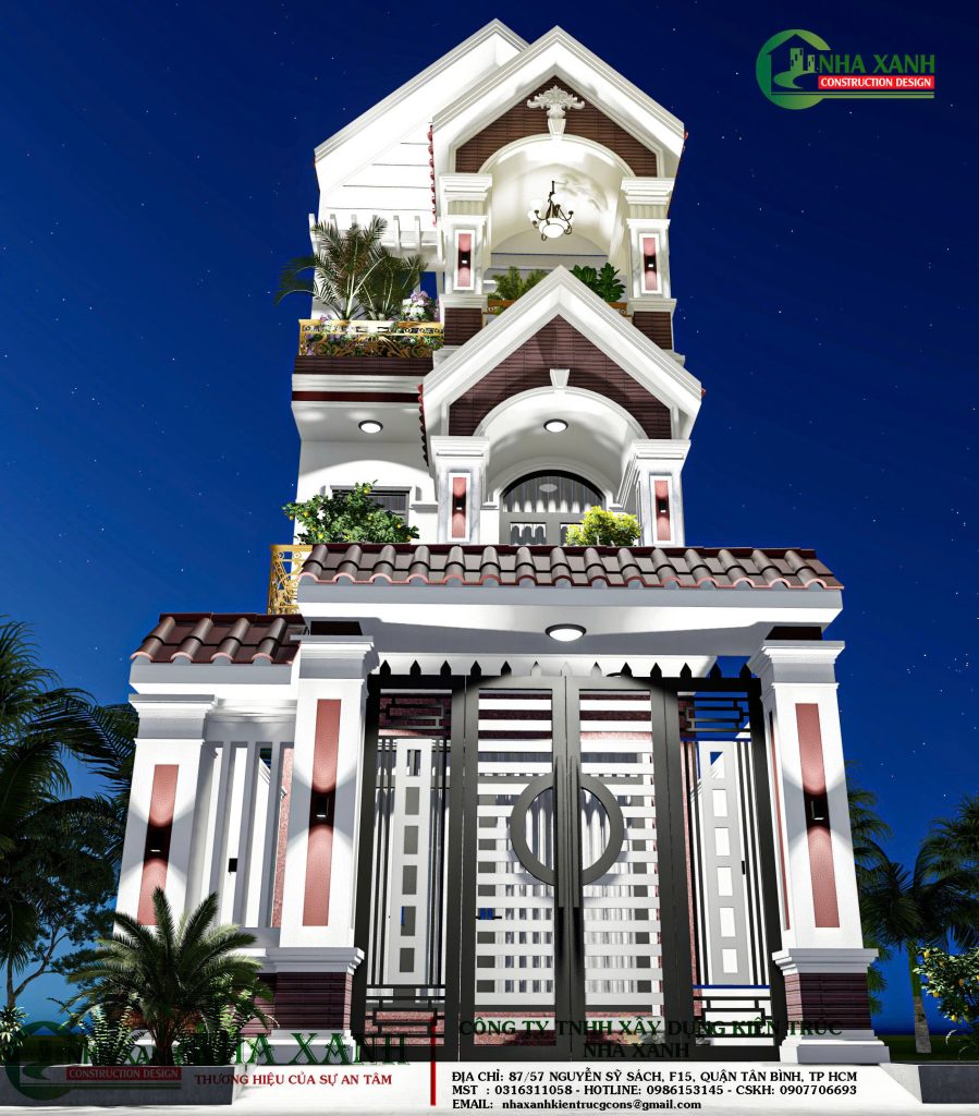 Xây nhà trọn gói 100m2