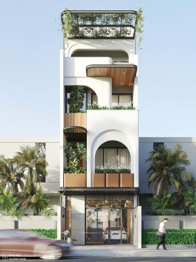 Nhà 3 tầng phong cách Nhật / Bắc Âu