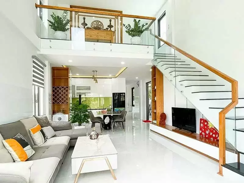 nhà gác lửng 200tr