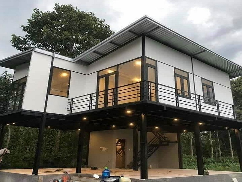 vật liệu sử dụng nhà tiền chế