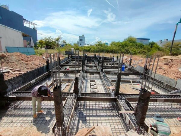 Thi công móng nhà giá trọn gói xây nhà 1 trệt 1 lầu