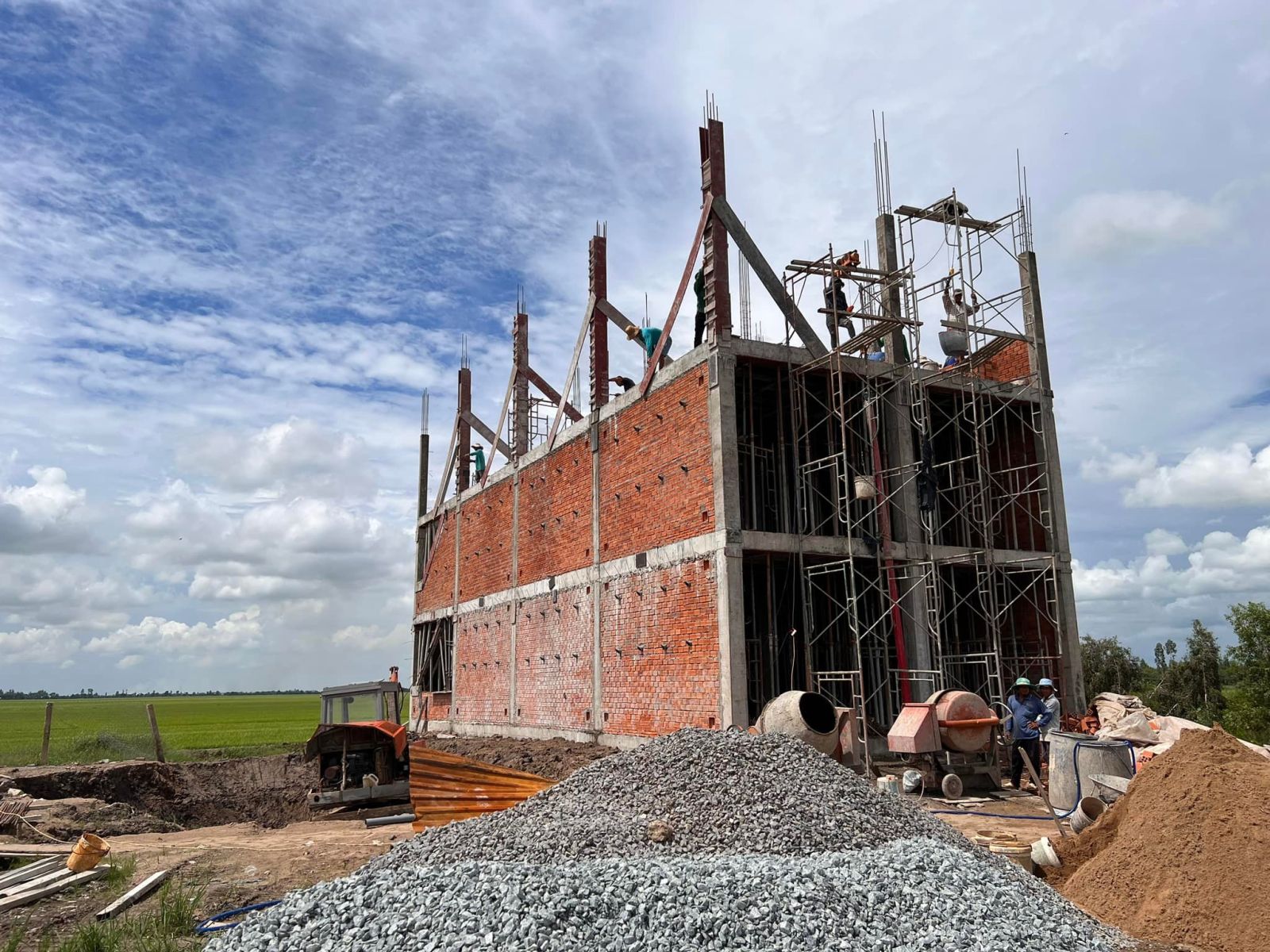 Quy Trình Công Việc Xây Nhà Phần Thô Trọn Gói