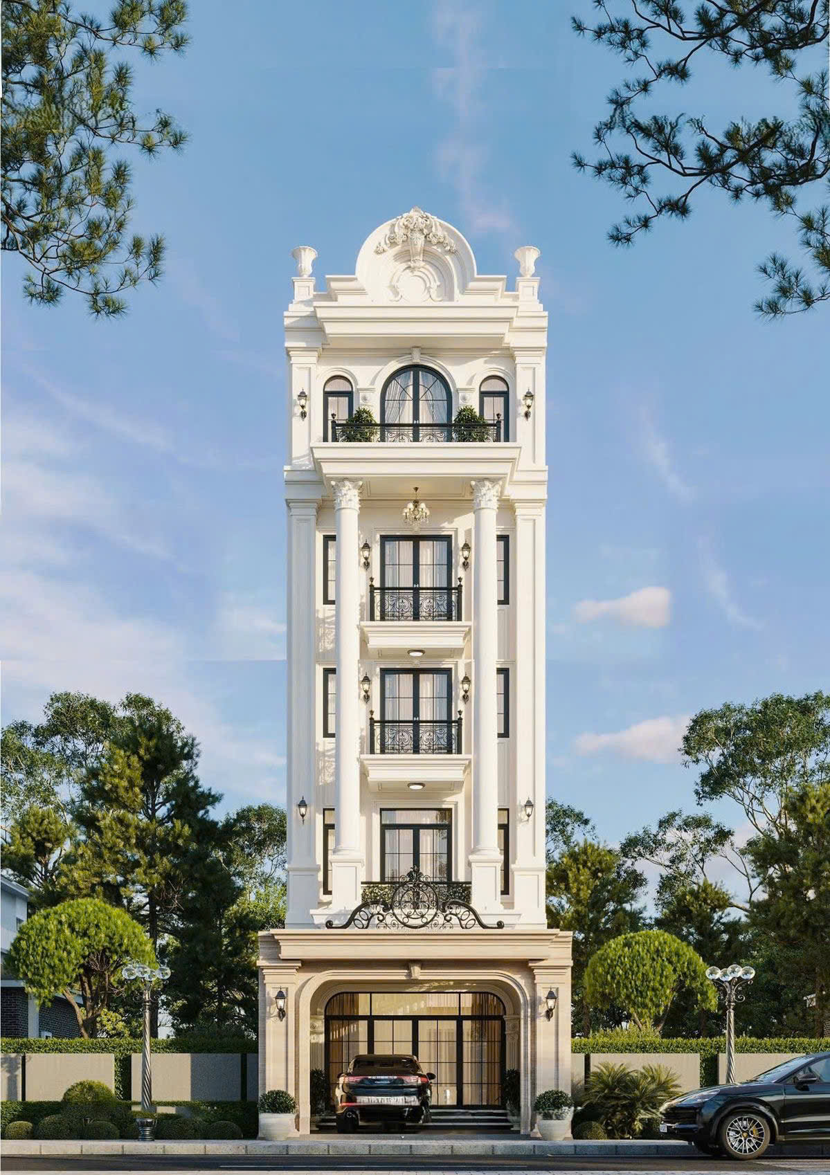 công trình xây nhà trọn gói nhà phố TPHCM – Nhà Xanh Sài Gòn