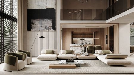 Thiết kế nội thất biệt thự hiện đại sang trọng tại TP.HCM