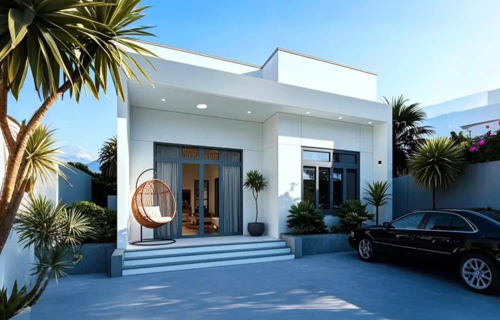 Xu hướng thiết kế nhà cấp 4 xanh tiết kiệm năng lượng 2026